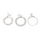 thumbnail image 3 of Conjunto de Pulseras Fernando Aleación Simplicidad Oro Grueso Plata, 3 of 7