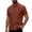 Coffee, variant on Men’s Short Sleeve Cotton Linen Shirt Summer Beach Casual Top