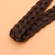 thumbnail image 4 of 1 diadema trenzada elástica con hebilla ajustable para mujer (estilo 3), 4 of 4