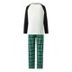 thumbnail image 5 of Pijama navideño familiar a juego Fiomva, pijamas navideños para mujer, hombre y niño, ropa de dormir con estampado de letras, 5 of 8