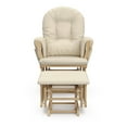 thumbnail image 6 of Storkcraft Hoop Infant Nursery Glider and Ottoman, Natural with Beige, 6 of 17
