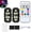 B, variant on LED Car Strobe Lights with Remote Control, 8 Colors Car Interior Light