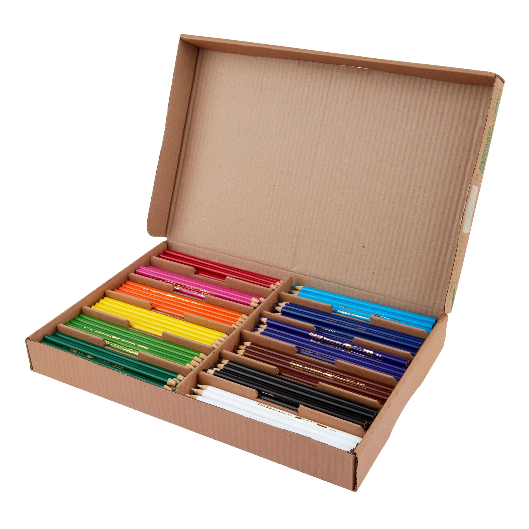 Crayola Watercolor Colored Pencils Classpack, 240 Pencils