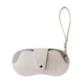 thumbnail image 2 of Estuche portátil colgante para gafas de sol con correa para la muñeca – Estuche para gafas de piel sintética con cierre a presión, soporte protector para gafas de sol y de lectura, ideal para, 2 of 6