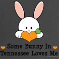 thumbnail image 2 of CafePress - Tennesseesomebunnylovesme Maternity Dark T Shirt - Maternity Dark T-Shirt, 2 of 3