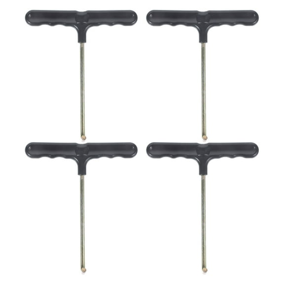 NICEXMAS 4Pcs Portable T Hook Spring Puller for Convenient Outdoor Trampoline Spring Replacement