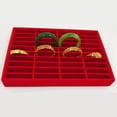 thumbnail image 2 of Bandeja de brazalete Hugo rojo 40 ranuras, 2 of 7