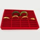 thumbnail image 2 of Bandeja de brazalete Hugo rojo 40 ranuras, 2 of 7