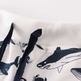 thumbnail image 4 of EnJoCho Clearence Kids Summer Boys Fish Print Shorts - Whimsical Ocean Animal Design Cotton Shorts with Elastic Waist - Cute Toddler Baby Girls Boys Spring Play Clothes, 4 of 7