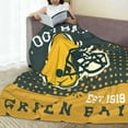 thumbnail image 4 of City Classic Football Blanket Football Decor Throw Blanket Football Fans Gifts Super Warm Soft Cozy Plush Lightweight Flannel Fleece Travel Bedding Blanket for Couch Kids Adults Women Man 60"X50", 4 of 6