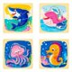 thumbnail image 1 of 4.33 * 4.33 Inch/11.0 * 11.0 Cm 3D Puzzle, Puzzle Toy For Children, Early Education, Cartoon Animal Cognitive Puzzle, 1 of 4
