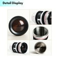 thumbnail image 4 of Taza de café con lente de cámara, taza de café con foto, taza de lente de cámara de acero inoxidable Meterk Tipo 1/Blanco, 4 of 7