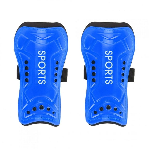 Soccer Shin Guards, A Pair Child Football Shin Pads Training Leg Guards Sport Safety Protector for 3-13 Teenagers, Boys, Girls, Kids, Youth[Blue]
