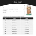 thumbnail image 4 of Balery Cute Sloth In Yoga Pose Tree Pattern Men's Workout Tank Top Gym Muscle Tee Fitness Bodybuilding Sleeveless T Shirt Quick Dry Fit Muscle Tank Top Slim-Fit Tank-X-Large, 4 of 7