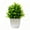 Arhat Grass, variant on Artificial Potted Plants for Home Decor - Small Fake Greenery for Living Room, Bathroom, Office Desk