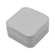 thumbnail image 5 of Caja de almacenamiento para joyas, organizador de joyas para anillos y collares Gris, 5 of 9