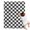 Black and White, variant on Black and White Checkered Pattern Blanket,Comfortable Soft Flannel Throw Blanket,All Season,Warm Lightweight Blankets for Sofa Bed Couch Living Room Chair,30"x40"