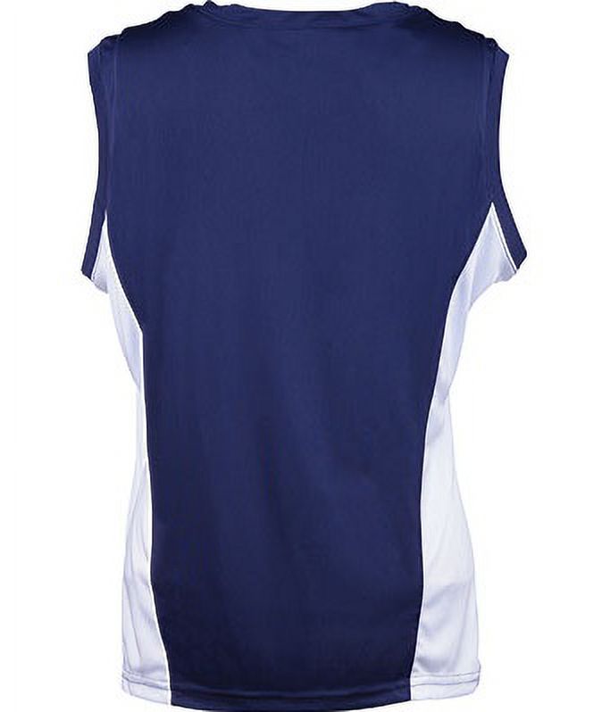 2200G-0306-YS Womens Sleeveless, Navy And White - Youth Small - image 3 of 4