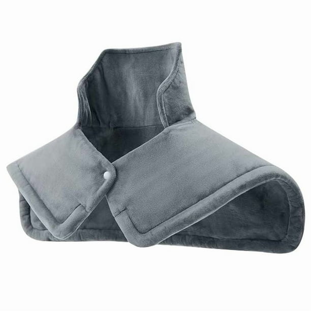 Almohadilla térmica de alivio instantáneo para cuello y hombros, ergonómica, almohadilla térmica grande para espalda.
