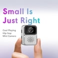 thumbnail image 5 of S130 Mini Digital Camera, 0.96-Inch HD Travel Retro Compact Ccd Thumb Cameras, Porable Mini Digital Camera, Tiny Cameras, for Travel Study Recording for Students (White,Without a Card), 5 of 10