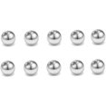 thumbnail image 1 of 10 Pcs/Set Various Sizes Medical Steel External Thread Replacement Pierced Barbell Parts for Body Jewelry, 1 of 7