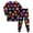 Purple, variant on NOEGOEU Boys Girls Halloween Pajamas Kids Toddler Cute Graphic Long Sleeve Sleepwear Set 2-9Y (Blue,2-3 Years)