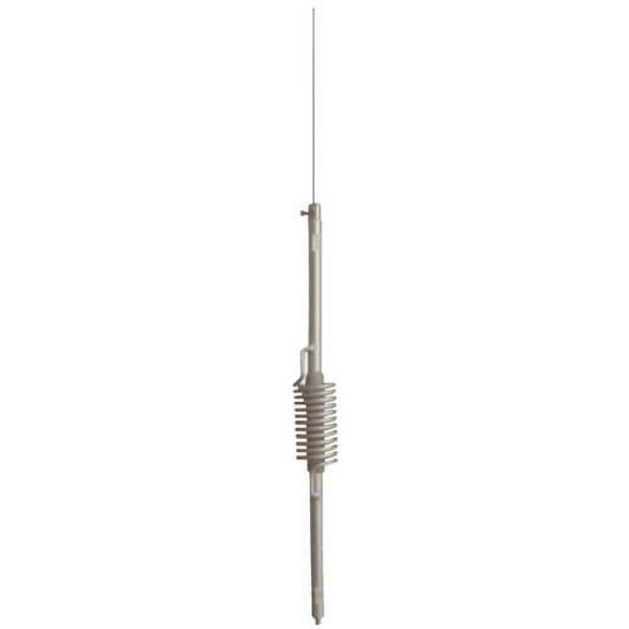 Procomm - 48" 5,000 Watt Open Coil Wide Band High Performance 10/11 Meter Antenna, Made Of Light Weight Polished Aircraft Aluminum