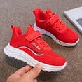 thumbnail image 6 of Splozh Toddler Shoes Boys Girls Kids Cushion Sneakers Tennis Running Sports Walking Footwear Lightweight Breathable,Red 3.5, 6 of 6
