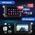 thumbnail image 6 of ESSGOO 4GB + 64GB 7" Car Stereo for VW Volkswagen GOLF 5 6 Passat Polo, Android 14.0 Wireless Apple Carplay Radio Head Unit with Bluetooth GPS Wifi Mirror Link, Support Rearview Camera, New, 6 of 14