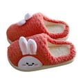 thumbnail image 2 of MEZZALL Child Winter Warm Home Slippers 3D Cartoon Printing Children Home Slippers Versatile Toddler Footwear, Red, 10-10.5 Years, 2 of 8