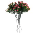 thumbnail image 2 of Adornos de Simulación de Flor de perfecl Milán artificial rosado, 2 of 8