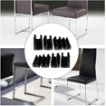 thumbnail image 5 of 32pcs Chair Foot Glider Tube End Cap Buffer Cap Stopper Furniture Floor Protector U Shape Plastic Chair Caps (10mm,Black), 5 of 5