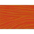 thumbnail image 1 of Ahgly Company Machine Washable Indoor Rectangle Transitional Orange Red Orange Area Rugs, 2' x 4', 1 of 7