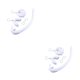 thumbnail image 3 of Eigraketly Tubo de esnórquel de silicona profesional ergonómico Flexible hombres mujeres reutilizable lavable tubos de esnórquel para nadar bajo el agua Type3 NO3 Eigraketly CBP283528, 3 of 5