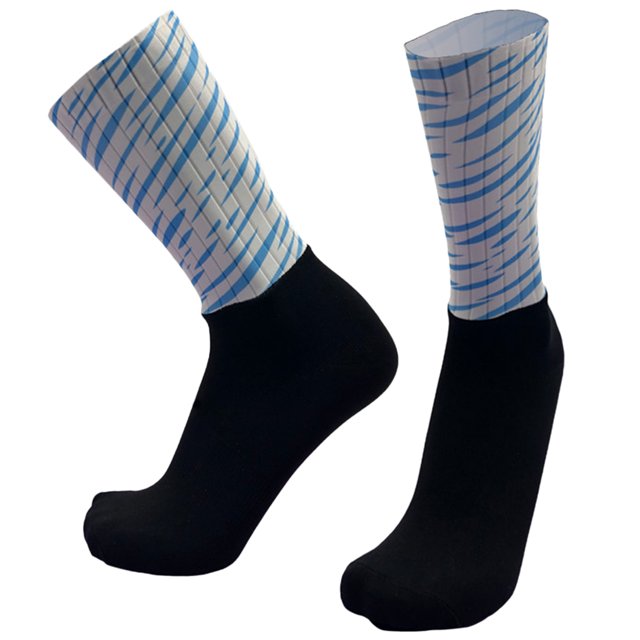 Calcetines Irfora Hombres Mujeres Calcetines Aero Calcetines Antideslizantes de silicona Calcetines portátiles transpirables para ciclismo Correr Montañismo Irfora Calcetines