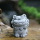 thumbnail image 3 of Imitación de piedra azul feliz pequeño león decoración jardinería flor pecera micro paisaje paisaje fenglion maestro pequeña decoración estilo chino, 3 of 5