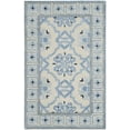 thumbnail image 2 of SAFAVIEH Bella Noelle Bordered Area Rug, Ivory/Blue, 3' x 5', 2 of 11