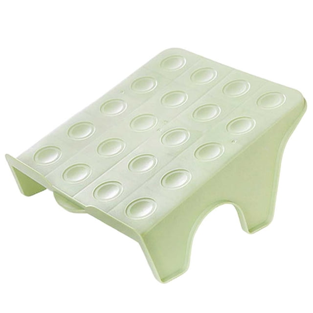 jesticaly Shoe Organizer Double-Layer Shoes Slots Rack Storage Holder for Boots Green