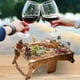 thumbnail image 4 of Almacenamiento De Gran Capacidad Para Mesa Plegable, Accesorios Para Acampar, Cesta De Picnic, Mango Largo, Agarre Fácil, Copas De Vino, Herramienta Para Picnic Inevent HA046782-01, 4 of 6
