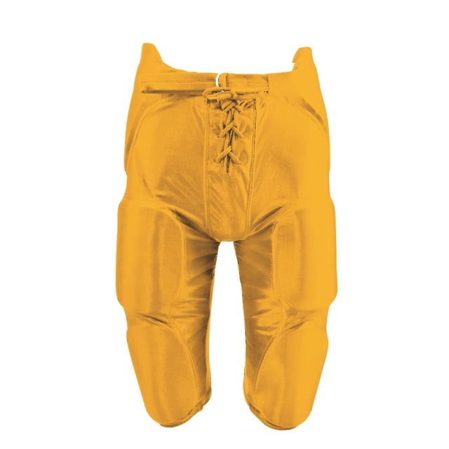 PANTALONES ADULTO-DAZZLE CON ALMOHADILLAS-GOLD-M Martin Sports FDFPA-GOLD-M