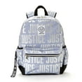 thumbnail image 1 of JUSTICE™ LOGO MÉTALLIQUE FILLE AVEC PENDENTIF À PAILLETTES, 1 of 4