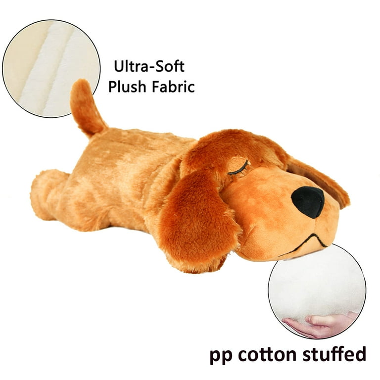 Bernese Mountain Dog Anti-Anxiety Dog Toy, Plush Puppy with Heartbeat and  Heat Pack