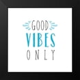 thumbnail image 2 of Murray, Amanda 20x20 Black Modern Framed Museum Art Print Titled - Good Vibes, 2 of 5