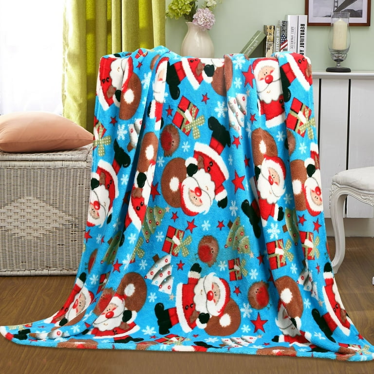 Walmart christmas throw sale