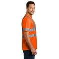 thumbnail image 3 of CornerStone® - Short Sleeve Snag-Resistant Reflective T-Shirt – Safety Orange | 3.7 Oz Size - M, 3 of 5