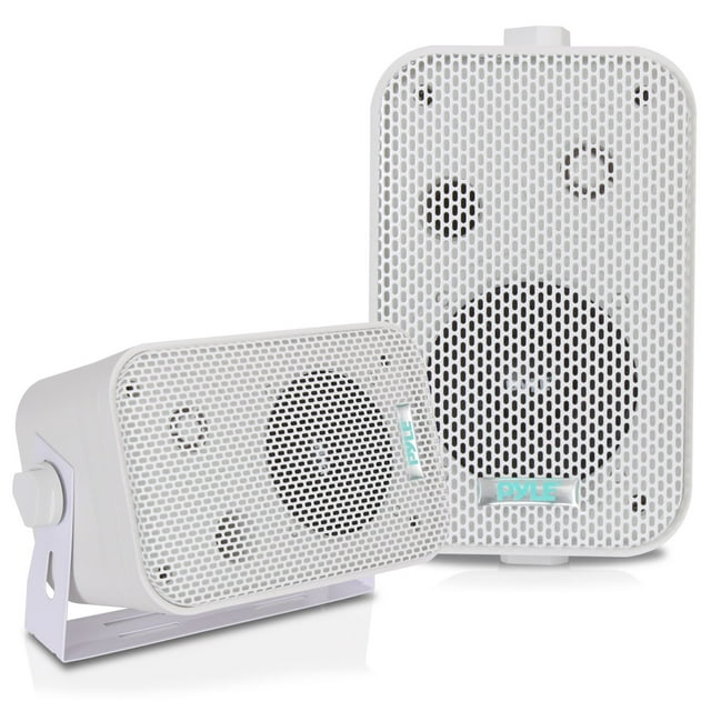 Sistema de altavoces para exteriores Pyle Home PDWR30W de 3.5 pulgadas - Blanco