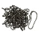 thumbnail image 2 of 20pcs Cadena Etiqueta de perro Collar Hombres Mujeres Acero inoxidable, 10cm Metal negro, 2 of 5