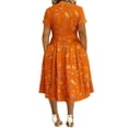 thumbnail image 5 of Iyufng Women's Summer Dresses Printed Mid-Waist Casual Beach Dress, 5 of 5