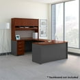 thumbnail image 2 of Series C 60W LH Bow Front U Desk with Storage in Hansen Cherry - Engineered Wood, 2 of 7