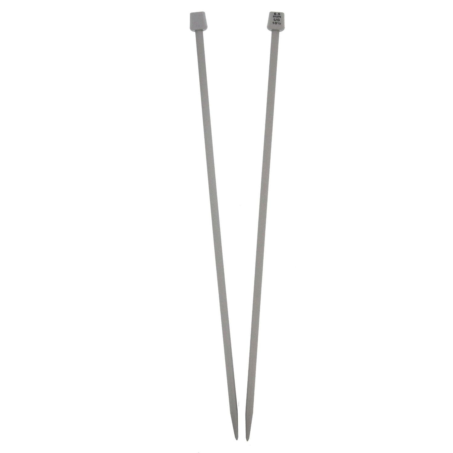 Love Knitting 14" Single Point Knitting Needles - 2 pieces, Sizes 2.75 - 25.0 mm